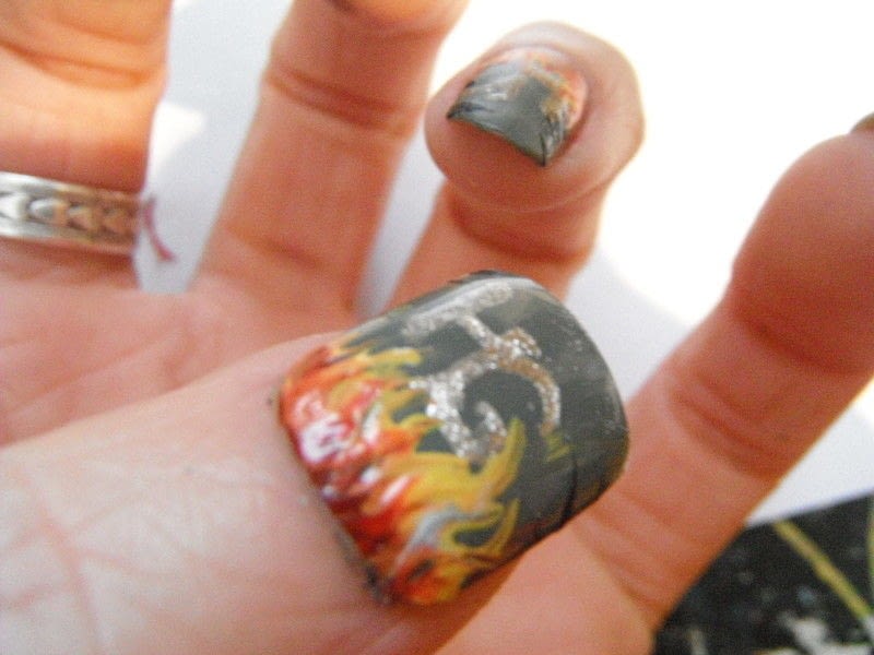 Easy Hunger Games Nail Tutorial Embed this project · Print Easy Hunger Games Nail Tutorial Embed this project · Print
